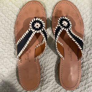 Jack Roger Navy Sandal Flip Flops